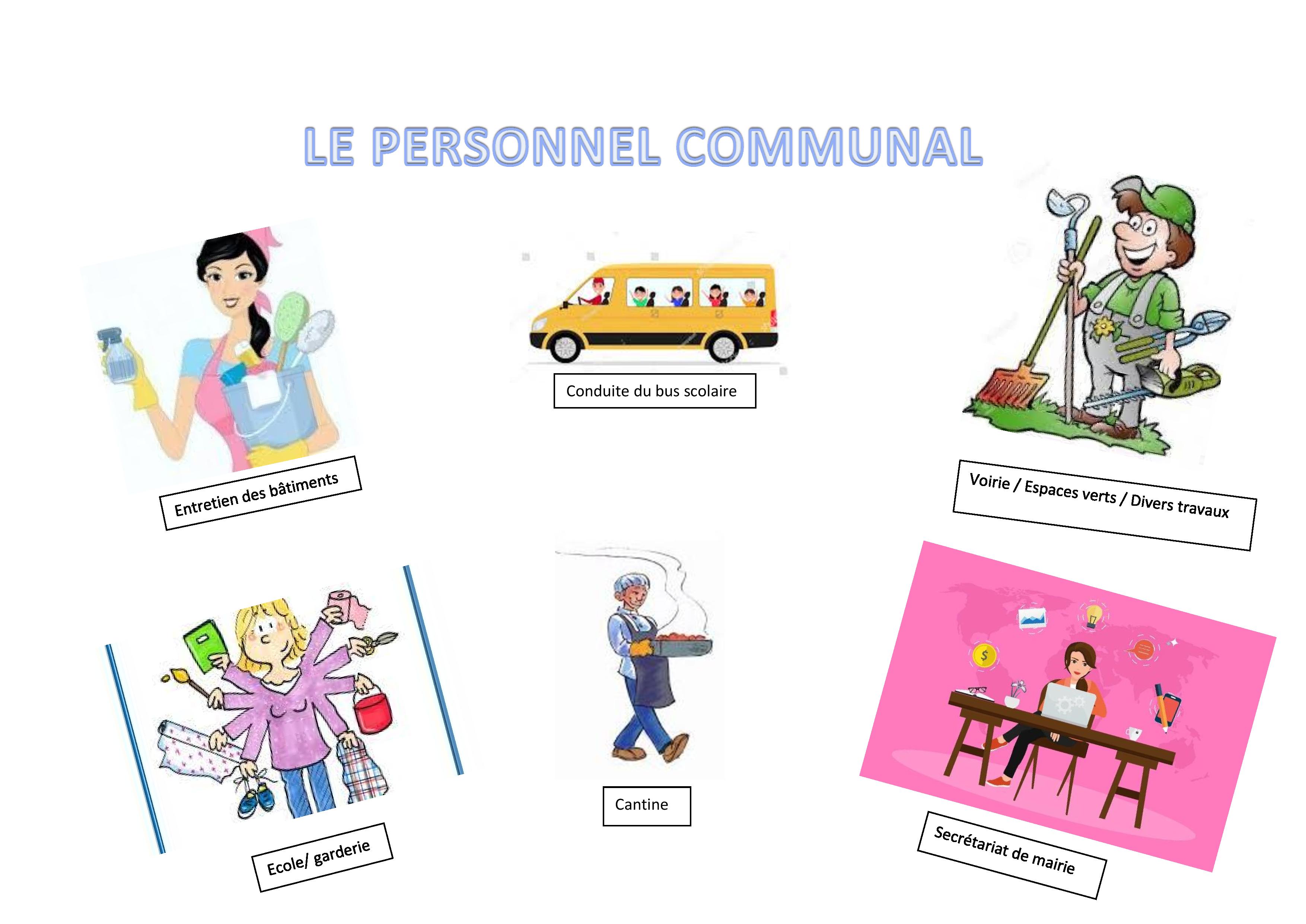 Le personnel communal